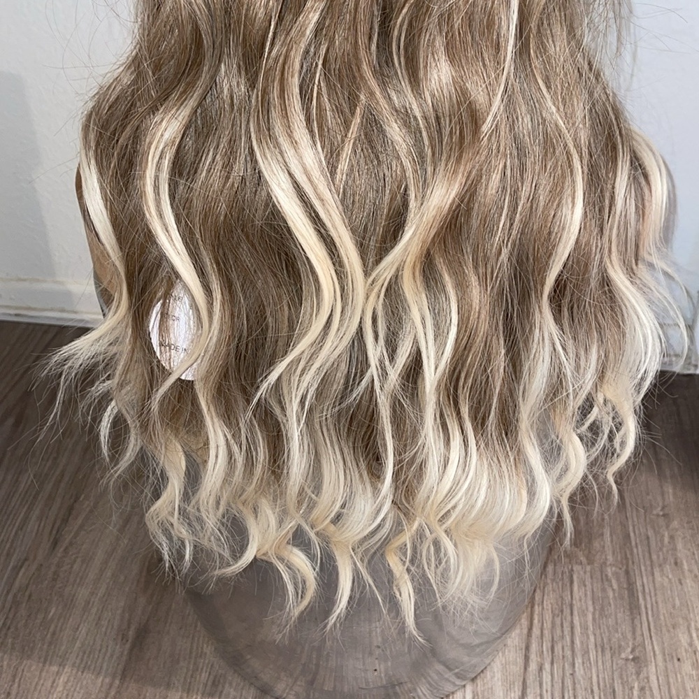 Synthetic Wig- 24"- Lace Part Wig- Brand New- Brown and Blonde Mix #A - Picture 3 of 12